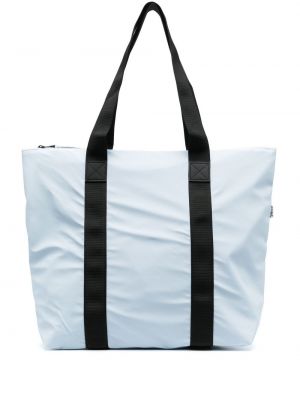 Shopper handtasche Rains blau