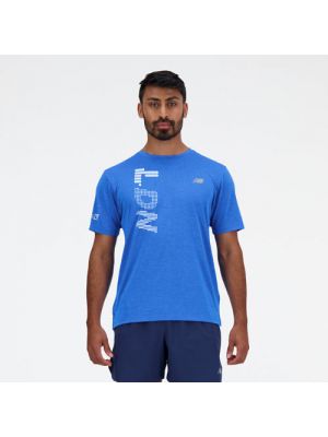 T-shirt New Balance blau