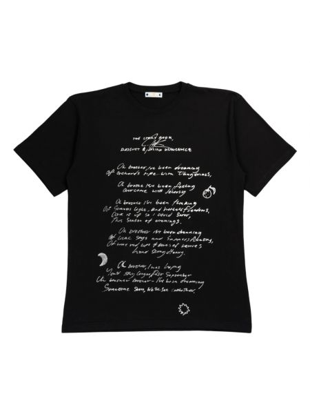 T-shirt aus baumwoll Rassvet schwarz