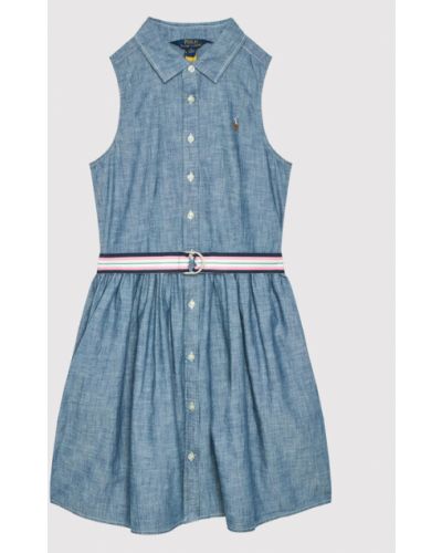 Polo Ralph Lauren Hétköznapi ruha 313860106001 Kék Regular Fit