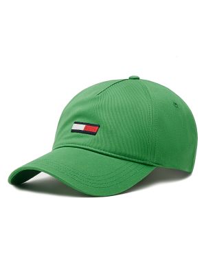 Kepurė su snapeliu Tommy Jeans žalia