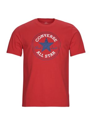 Majica kratki rukavi s uzorkom zvijezda Converse crvena