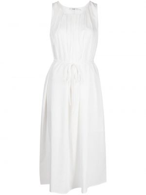 Plisované midi šaty B+ab bílé