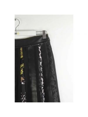 Jedwabna spódnica Versace Pre-owned czarna
