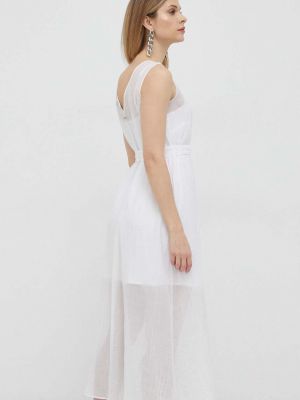 Hosszú ruha Armani Exchange fehér