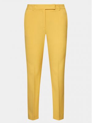 Pantalon plissé Marella jaune