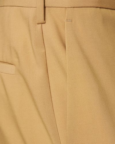 Voľné vlnené nohavice Loewe béžová