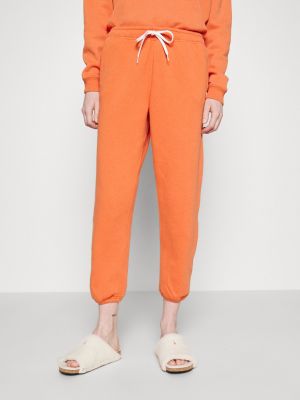 Оранжевые спортивные штаны Polo Ralph Lauren