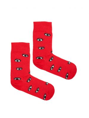 Ponožky Kabak červená