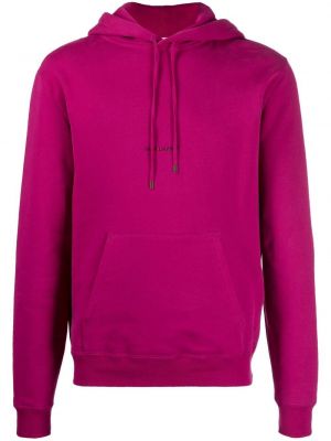 Oversize hoodie mit print Saint Laurent