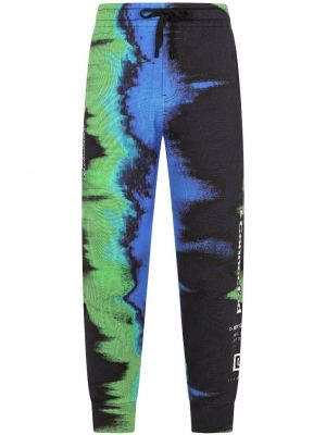 Спортни панталони с принт с tie-dye ефект Dolce & Gabbana