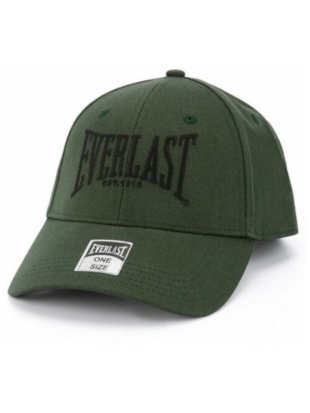 Бейсболка Everlast, универсальный зеленый