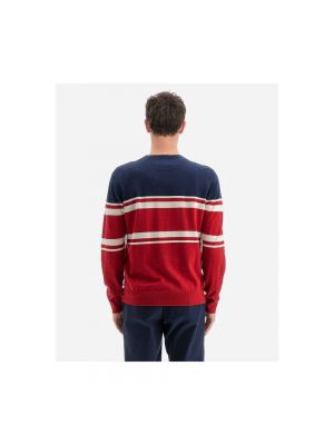 Sweter z dżerseju La Martina czerwony