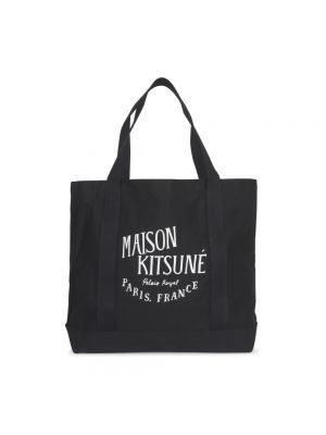 Shopperka Maison Kitsune czarna