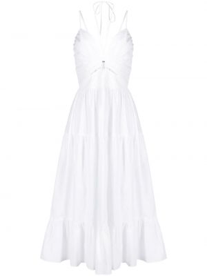 Μίντι φόρεμα Ulla Johnson λευκό