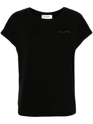Jersey póló Blugirl fekete