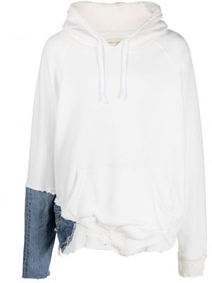 Hoodie Greg Lauren vit