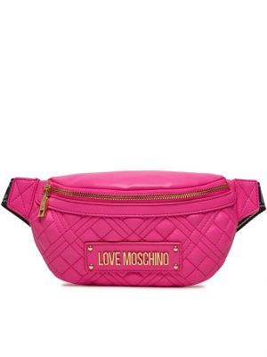 Τσαντάκι μέσης Love Moschino ροζ