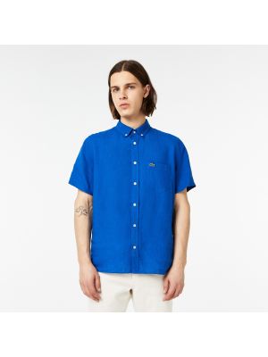 Рубашка Lacoste голубая