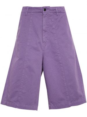 Pantaloni scurți din denim Société Anonyme violet