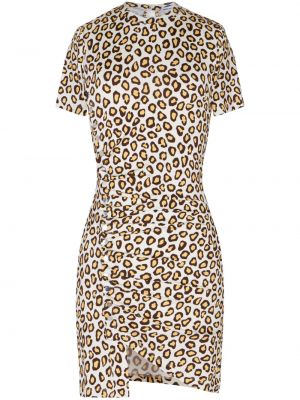 Leopardimustriga mustriline kleit Rabanne
