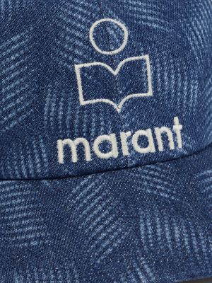 Kapa s šiltom Isabel Marant modra