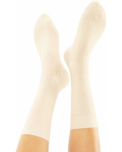 Vlnené ponožky Cheerio* biela
