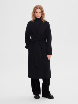 Paltas Selected Femme juoda