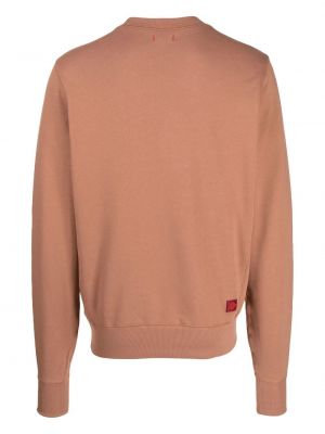Raštuotas džemperis Clot ruda