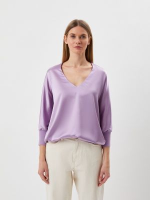 Блузка Falconeri фиолетовая
