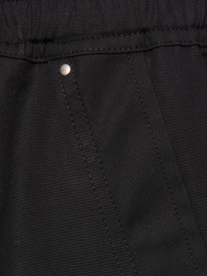 Pantalones cortos de algodón Rick Owens negro
