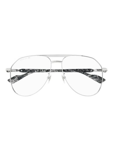 Retro oversize sonnenbrille Gucci silber