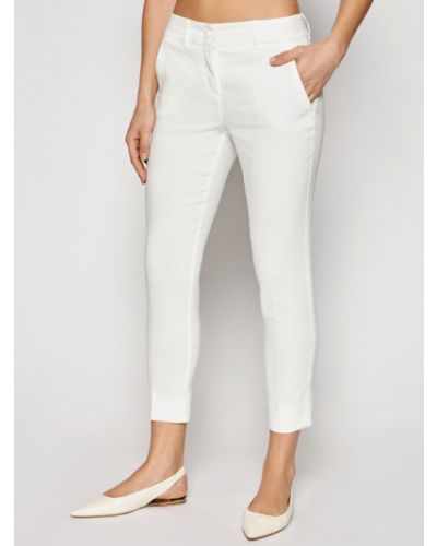 Marella Szövet nadrág Bagagli 31310515 Fehér Regular Fit