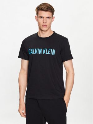 Majica s natpisom Calvin Klein Underwear crna