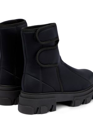 Členkové topánky Gia Borghini čierna