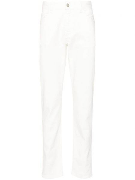 Skinny jeans Zegna hvid