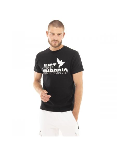 Koszulka z krótkim rękawem Just Emporio czarna
