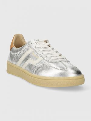 Sneakersy Gant srebrne