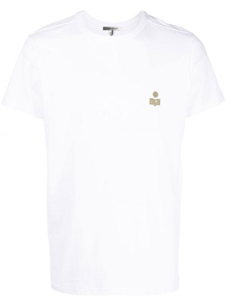 T-shirt di cotone Isabel Marant bianco