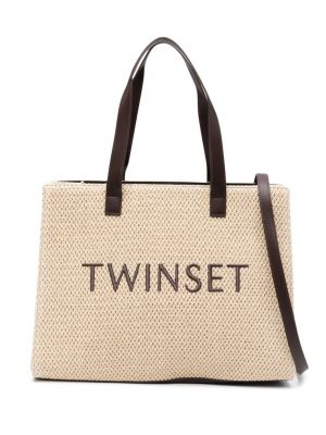 Nakupovalna torba z vezenjem Twinset