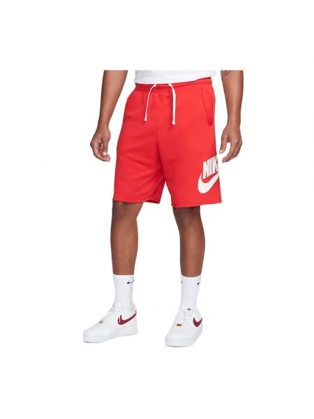 Szorty retro Nike czerwone