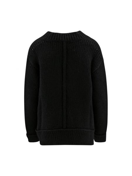 Suéter de alpaca con escote v elegante Tom Ford negro