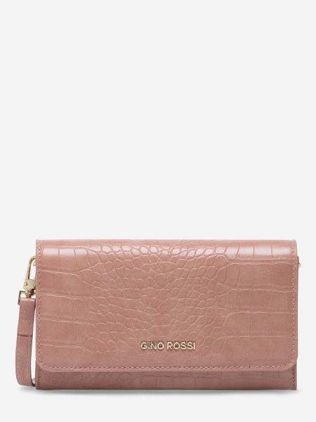 Чанта през рамо Gino Rossi розово