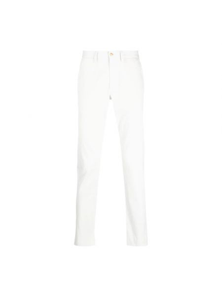 Białe jeansy skinny slim fit Ralph Lauren