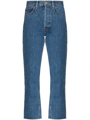 Jeans 7/8 Re/done blå