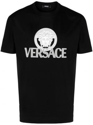 Tricou cu imagine Versace negru