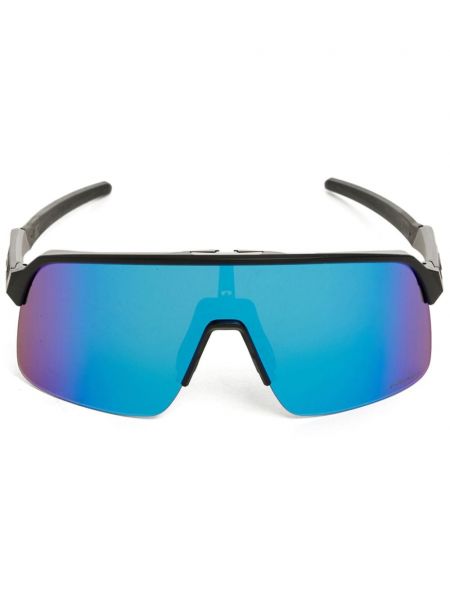Oversize saulesbrilles Oakley zils