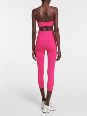High waist sporthose Live The Process pink