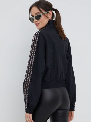 Oversized rövid kabát Adidas Originals fekete