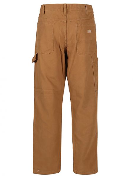 Pantaloni di cotone Dickies Construct marrone